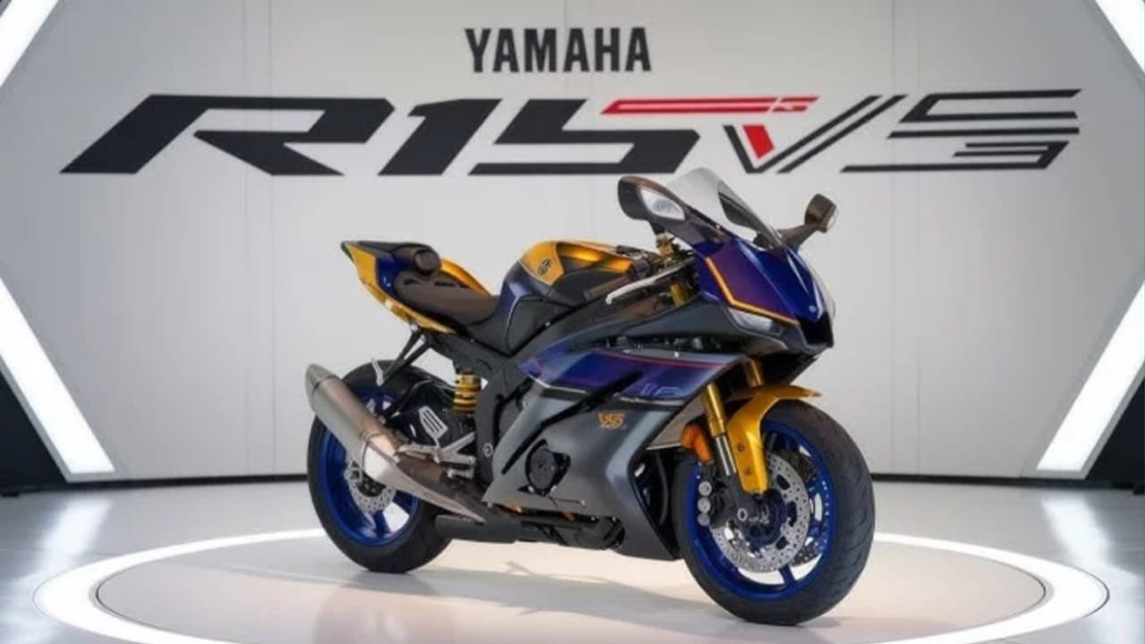Yamaha R15 V5 Bike 2026 – 155cc Liquid-Cooled Engine, 18.4PS Power, 6-Speed Gearbox & 140km/h Top Speed at Just ₹90,000!