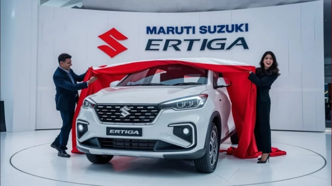 Maruti Suzuki Ertiga Launches – 1.5L K15C Engine, 6-Speed Torque Converter, 45L Fuel Tank & 7-Seater MPV at ₹8.64 Lakh!