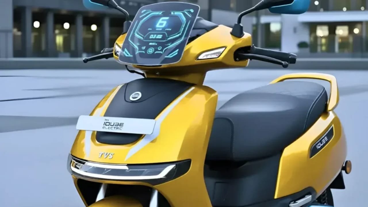 TVS Launched iQube Electric Scooty – 612Km Range, 82Km/h Top Speed, 5.3kWh Battery & Smart Features at Just ₹65,000!